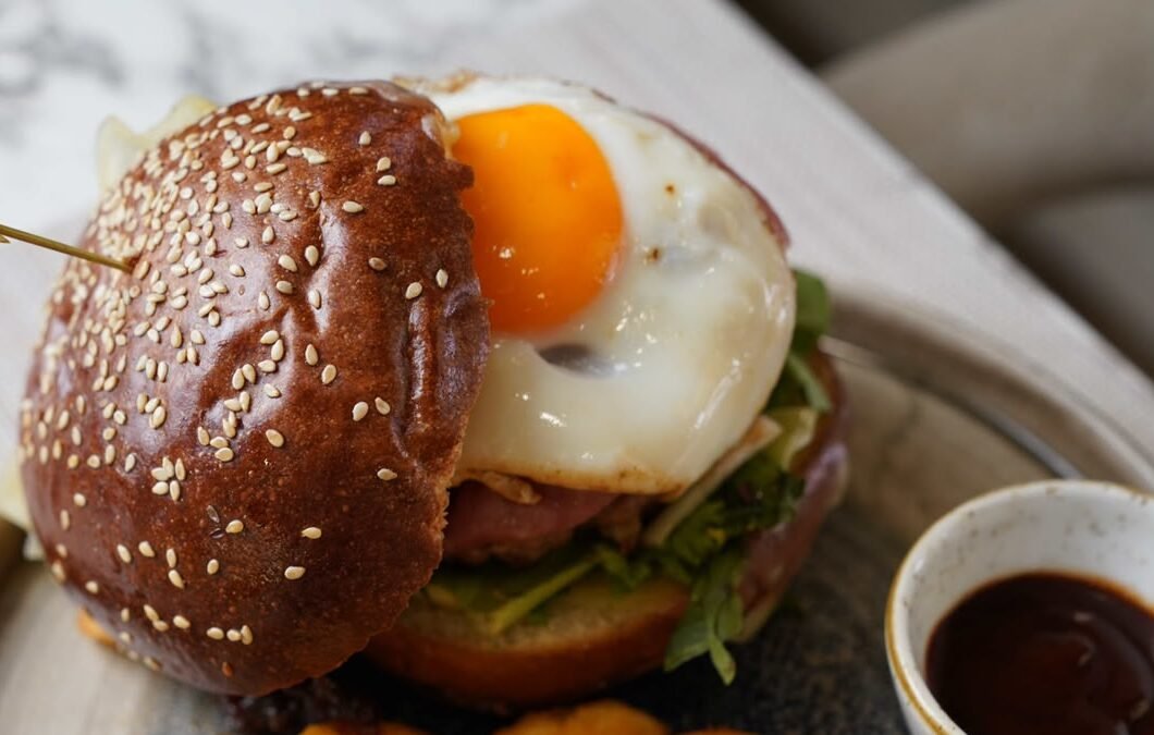 Meet the Ultimate Breakfast Burger at Madame Monsieur